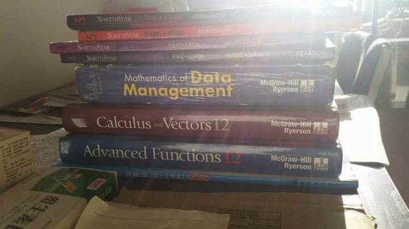 包括data management,advanced function,calculus,do,eo,送语文及两本小说